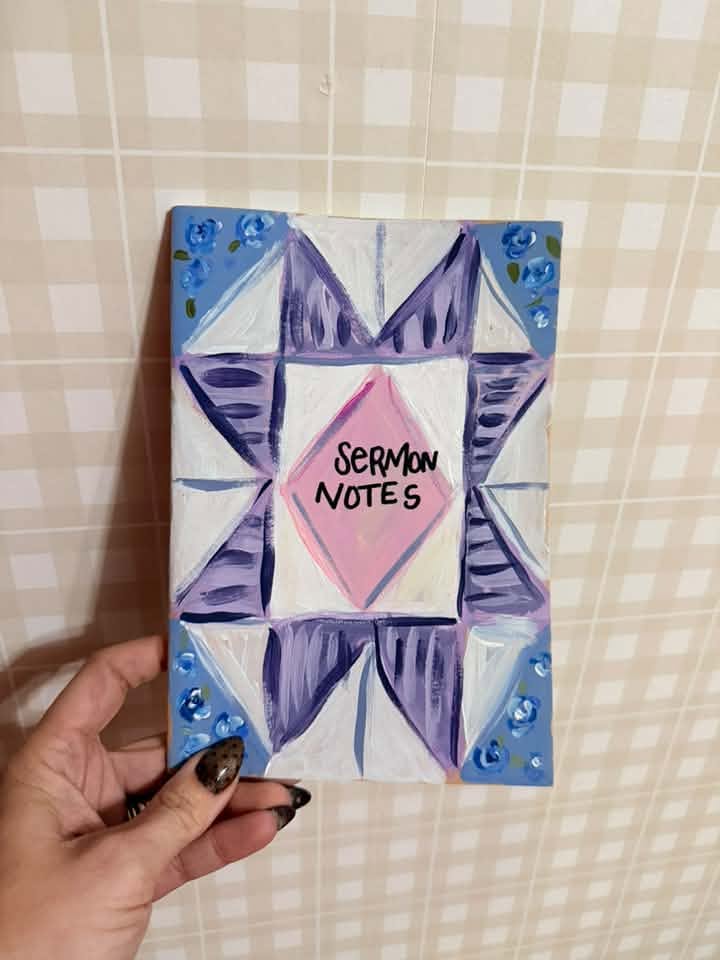 Handpainted Journal-58