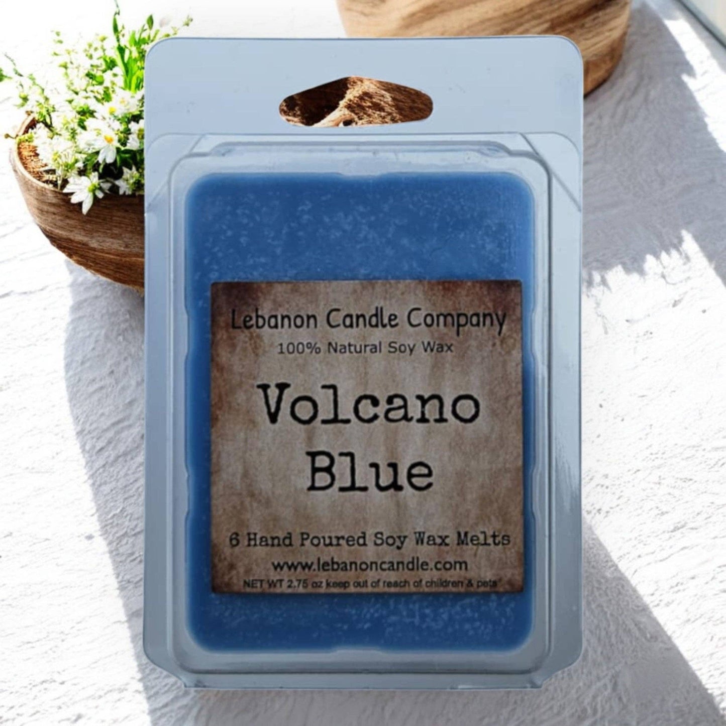 Volcano Blue Wax Melt