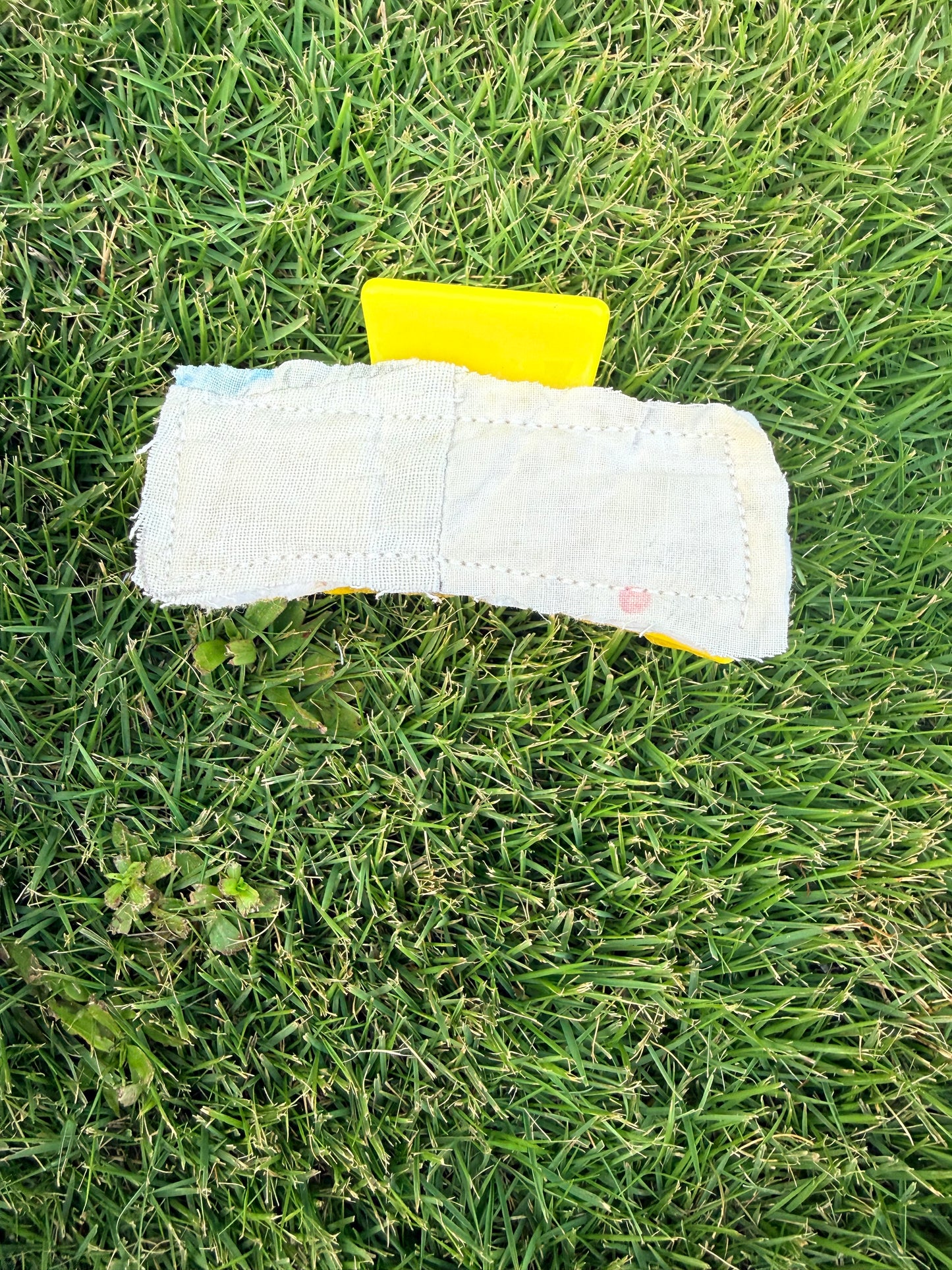 Vintage Quilt Claw Clip 3.5in 53