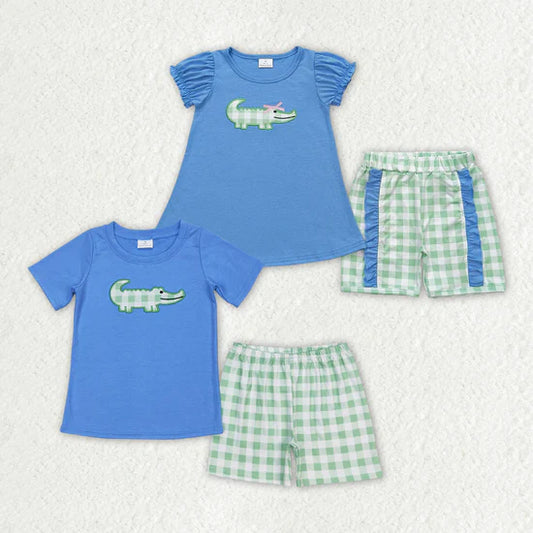 GINGHAM ALLIGATOR SETS