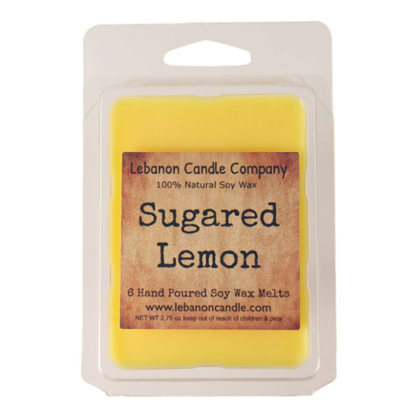 Sugared Lemon Wax Melt