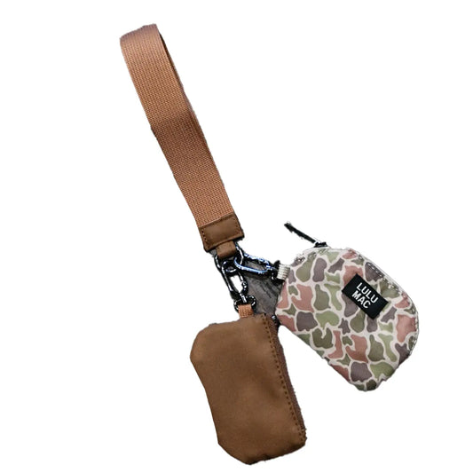 Lulu Mac Double Pouch Wristlets- Several Color Options