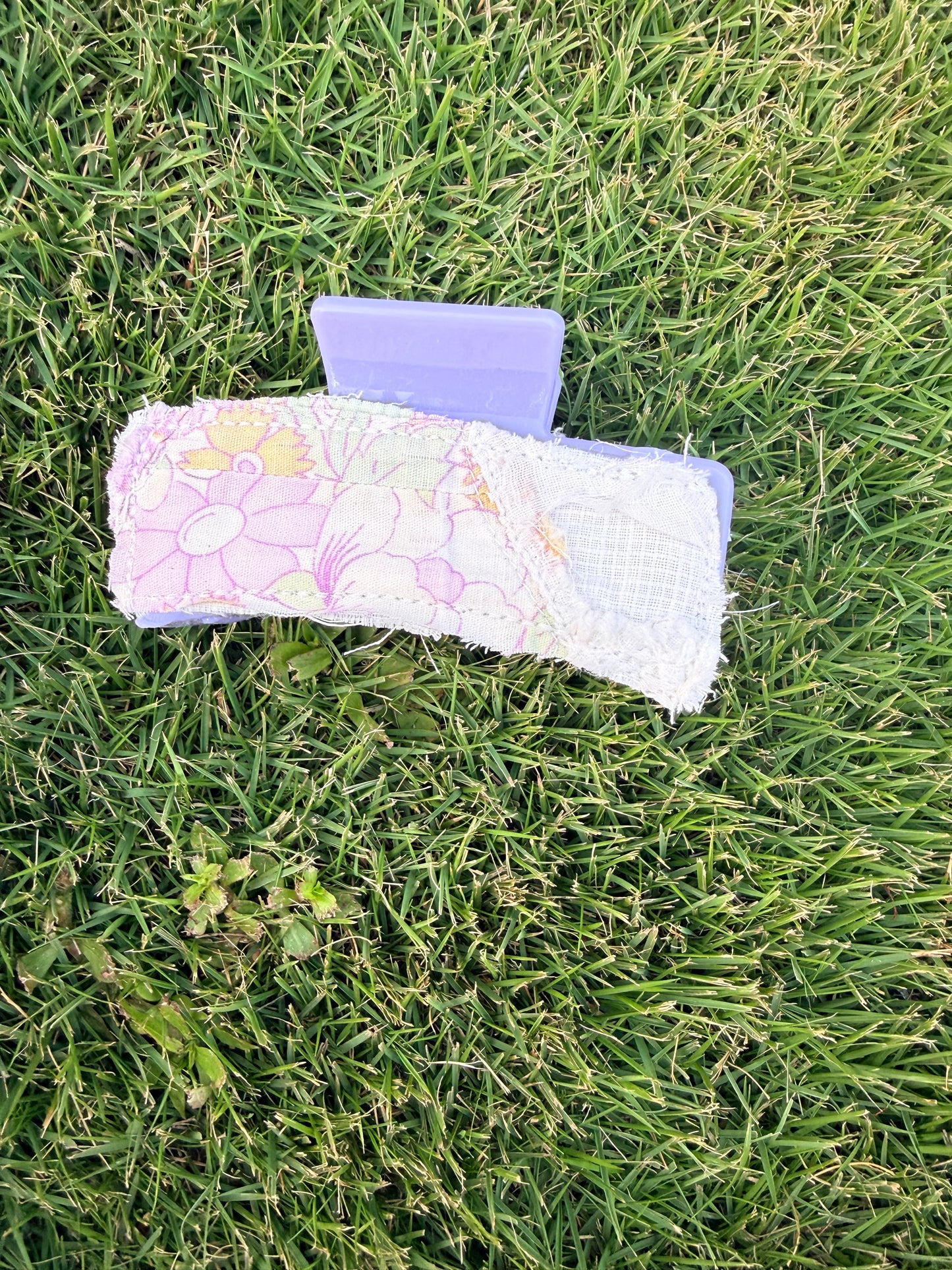 Vintage Quilt Claw Clip 3.5in 59