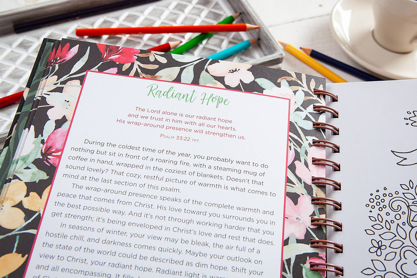 Think on These Things (Devo Coloring Book, Easter Gift Idea)