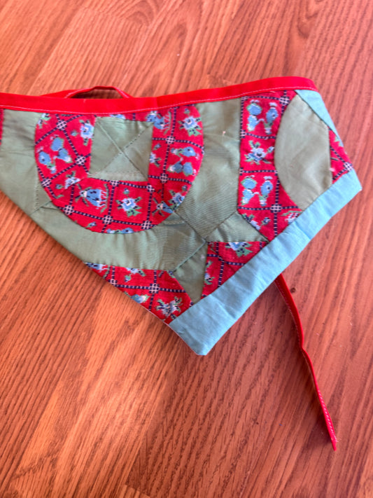 Vintage Quilt Top Hair Bandana/Scarf