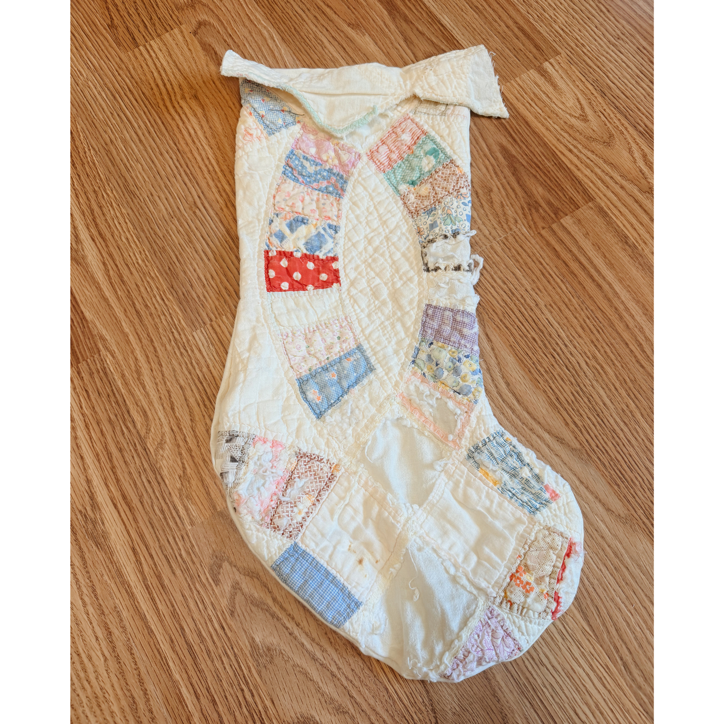 Vintage Quilt Stocking 100