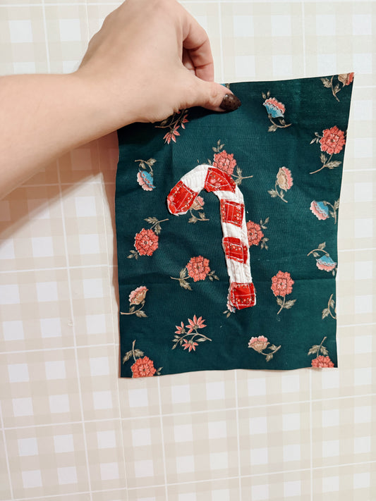 8x10 unframed Candy Cane