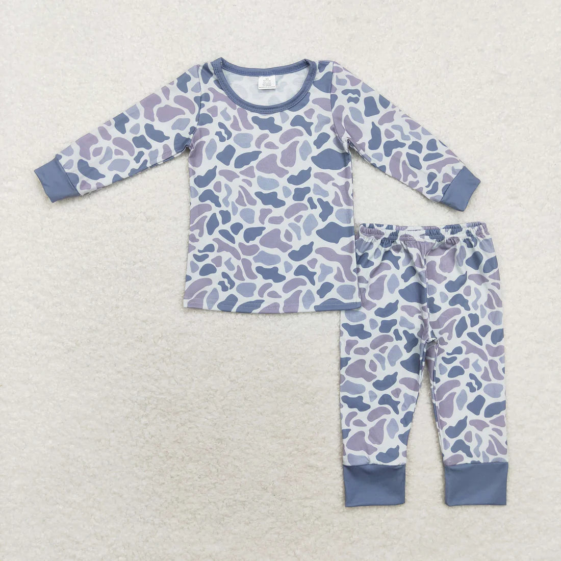 Bamboo BLP0709Gray camouflage pajamas