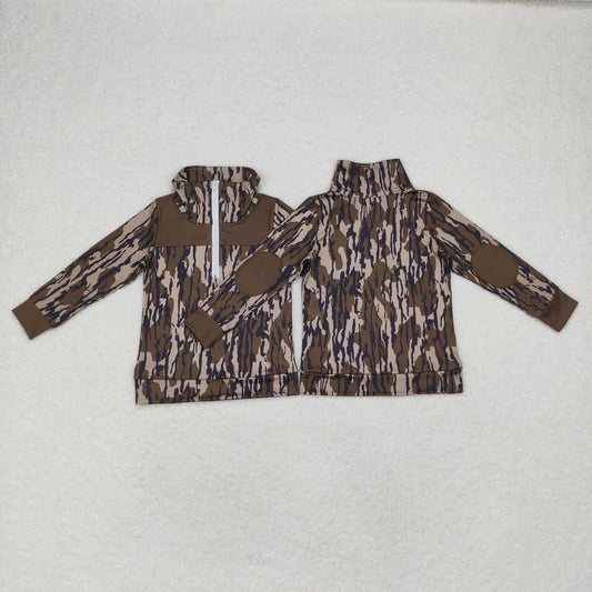 BT0811 BTML Camo Half ZIp