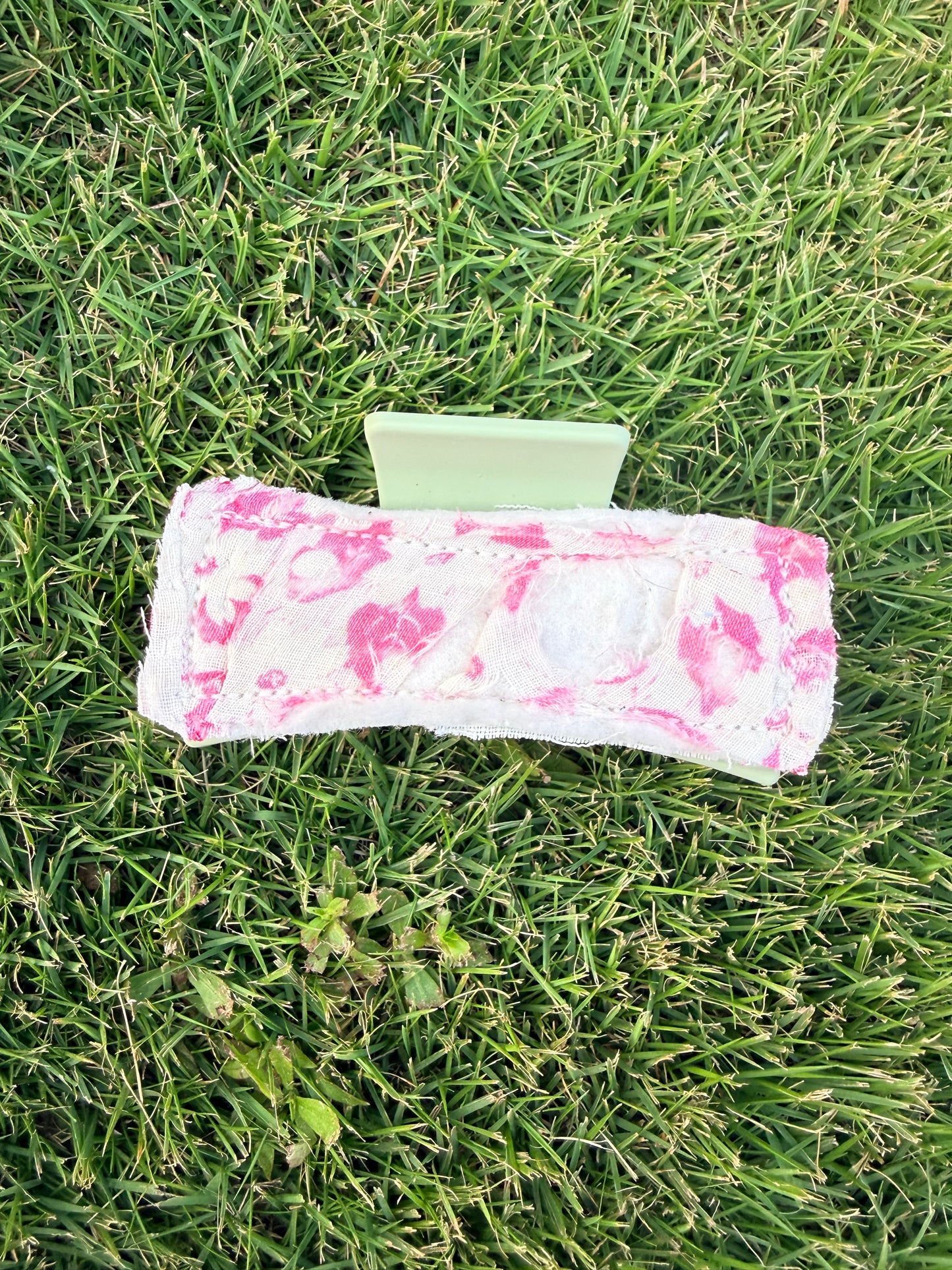 Vintage Quilt Claw Clip 3.5in 51