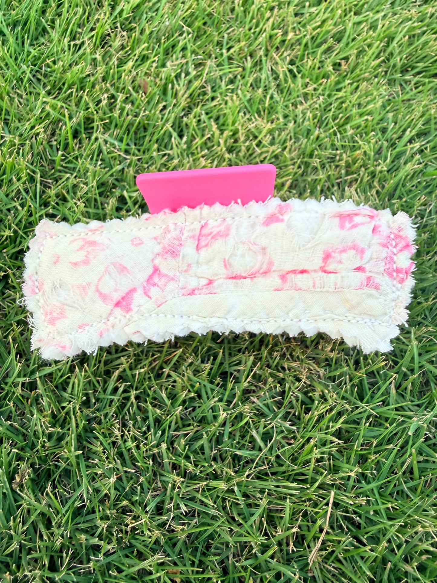 Vintage Quilt Claw Clip 4.3in 20