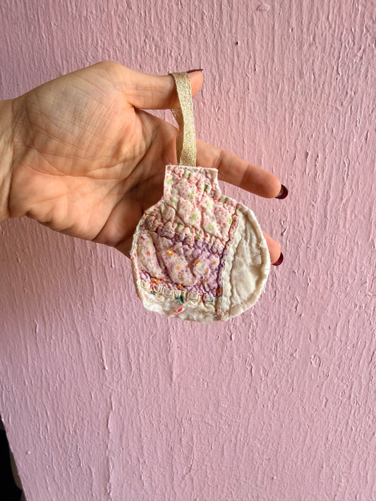 Vintage Quilt Ornament