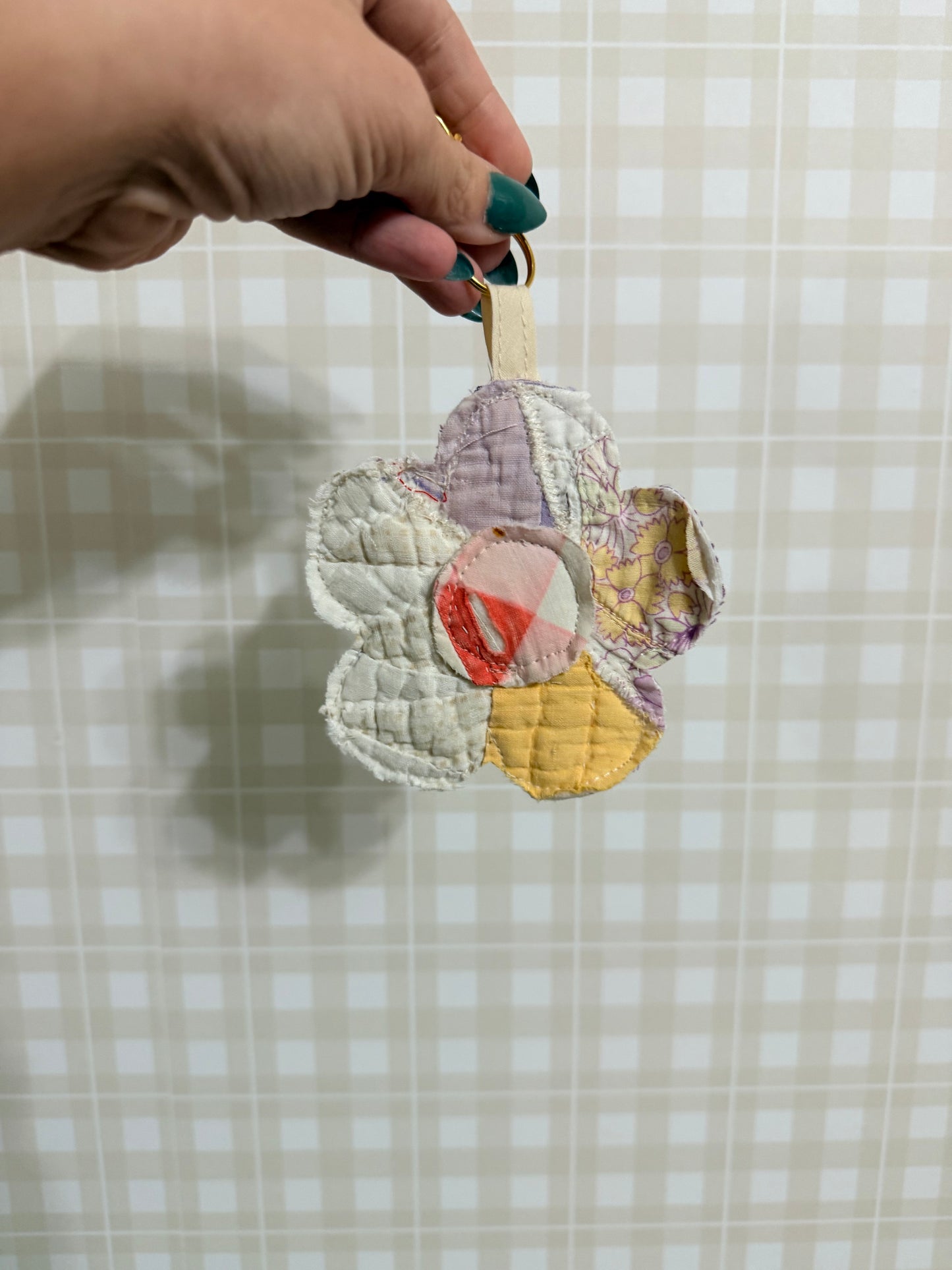 Flower Bag Charm