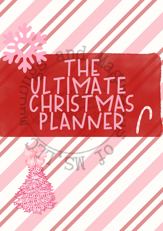 The Ultimate Christmas planner- Instant download