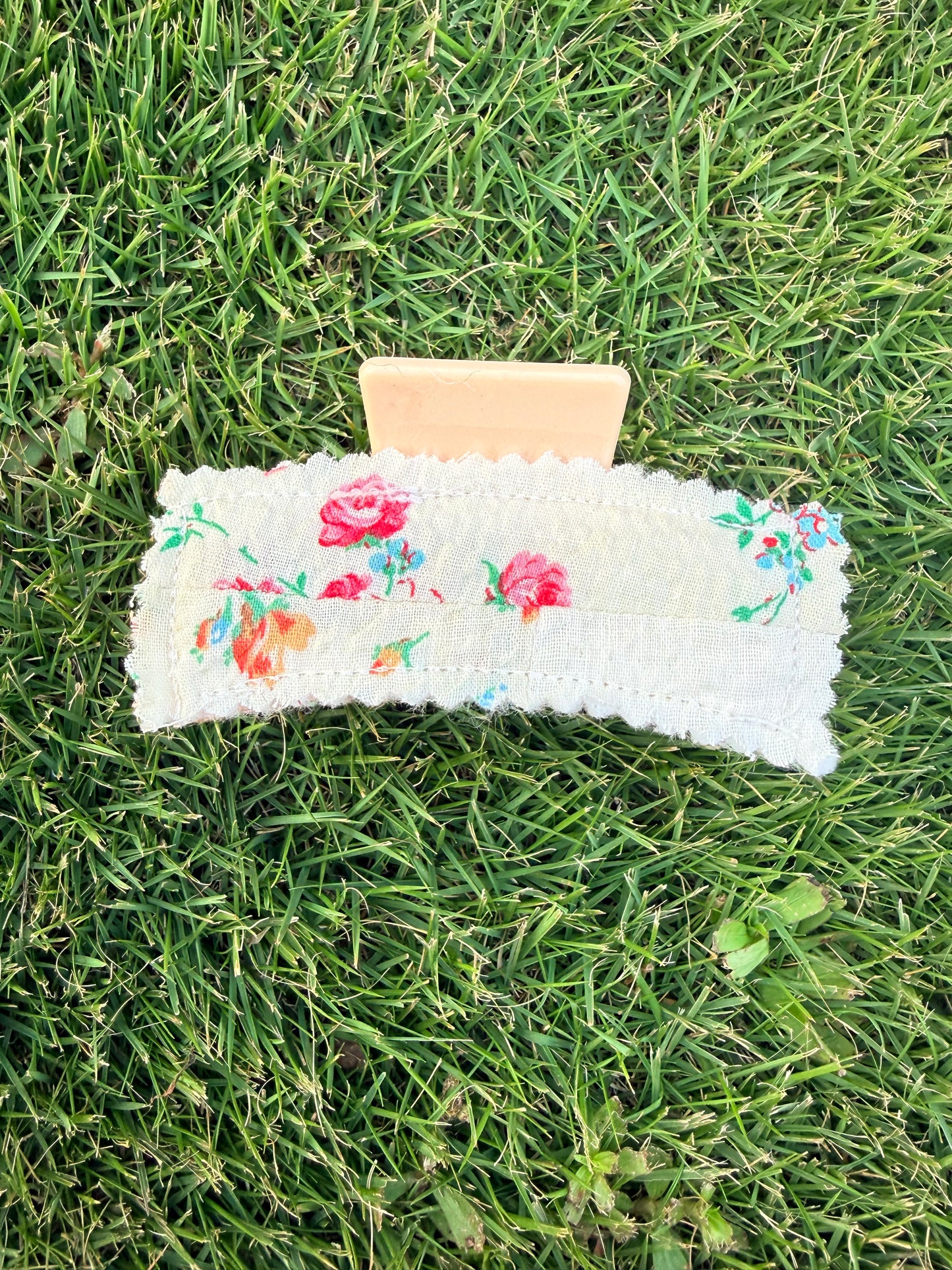 Vintage Quilt Claw Clip 3.5in 50
