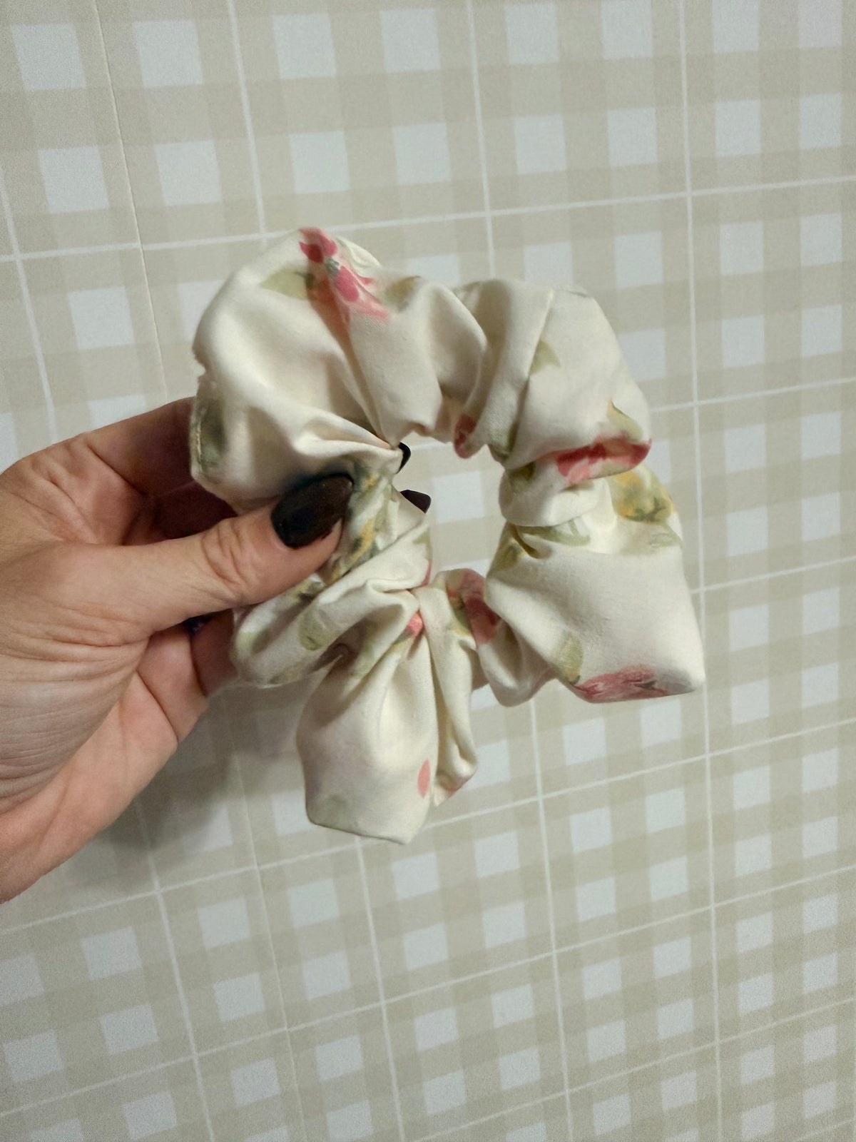 Vintage Fabric Scrunchies