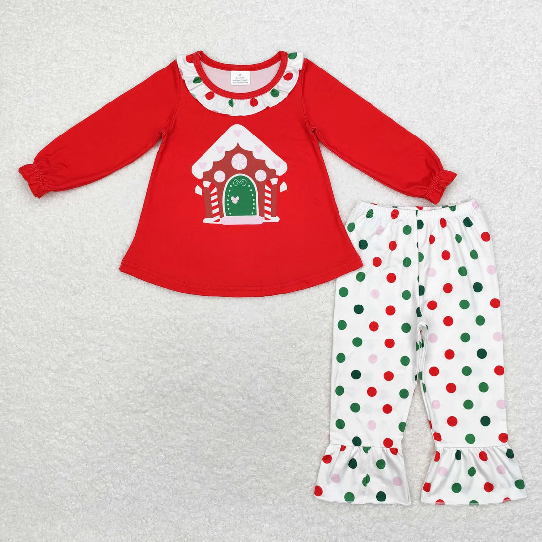 GLP1643 Gingerbread House Pant Set