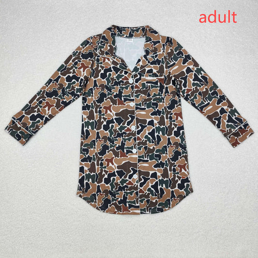 GT0695 Adult CAMO NIGHTGOWN