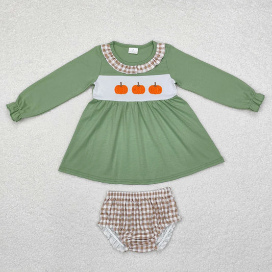 GT0711+SS0365 Embroidered pumpkin khaki