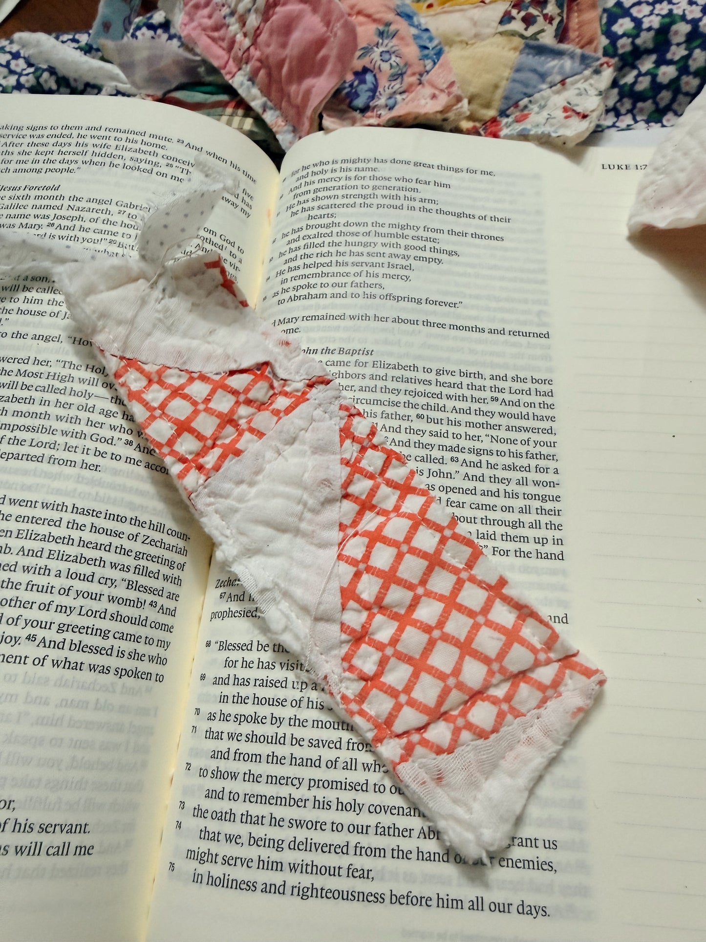 Vintage Quilt Bookmark69