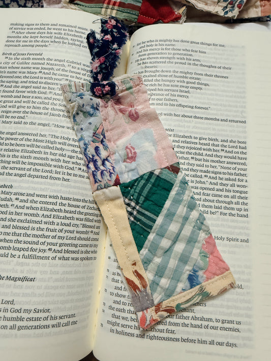 Vintage Quilt Bookmark 50