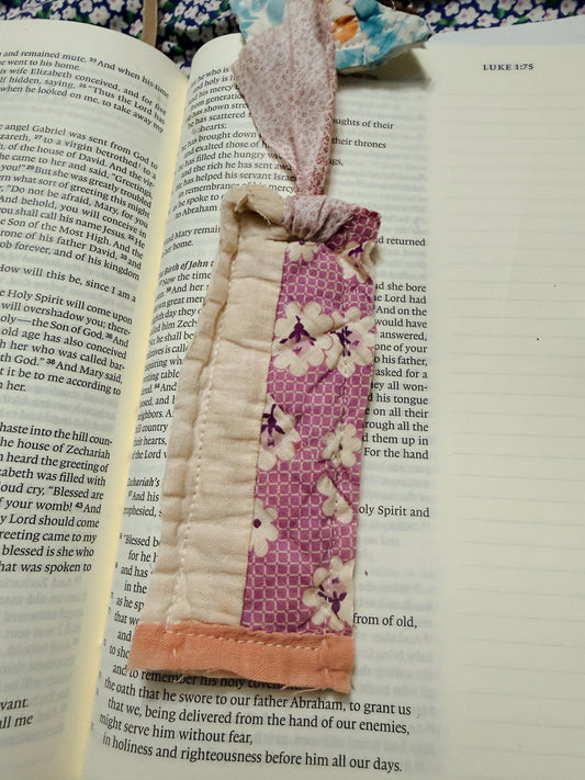 Vintage Quilt Bookmark 42