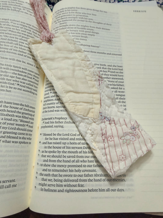 Vintage Quilt Bookmark 36
