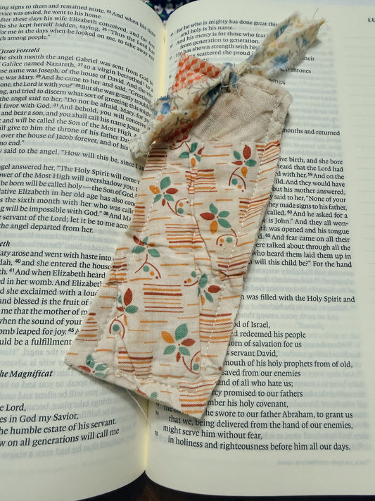 Vintage Quilt Bookmark 28