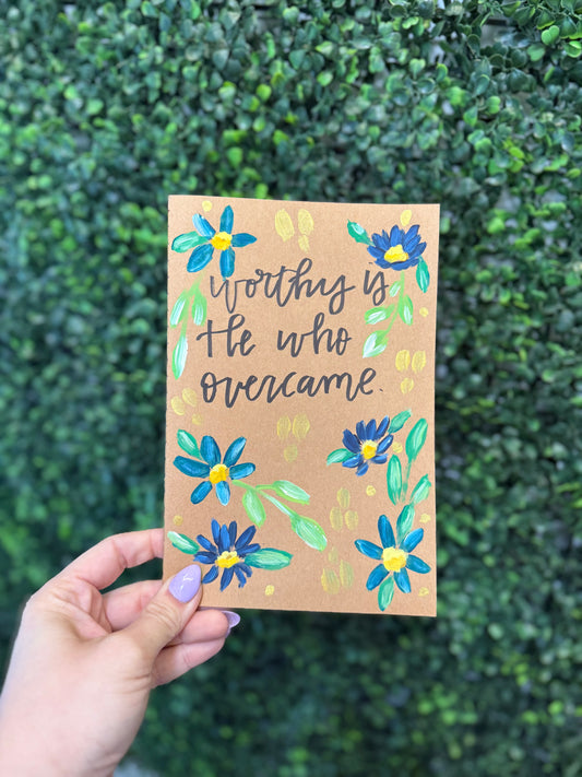 Handpainted Journal- 5172