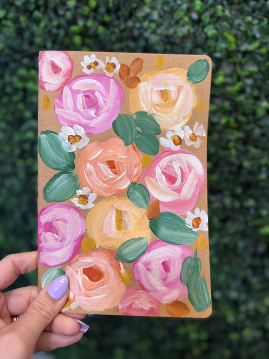 Handpainted Journal- 5170