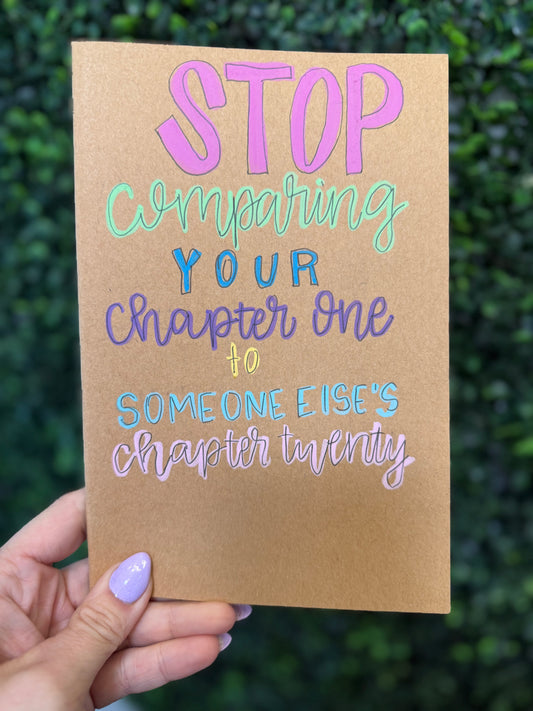 Handpainted Journal- 5175