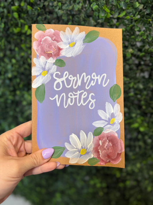 Handpainted Journal- 5183