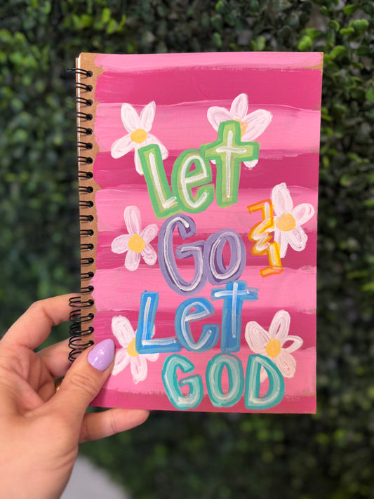 Handpainted Journal- 5196