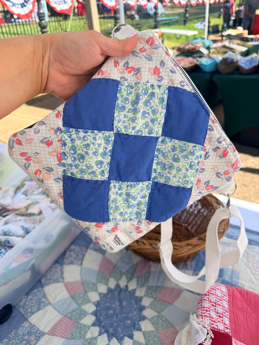 Feedsack Quilt Cross Body 2