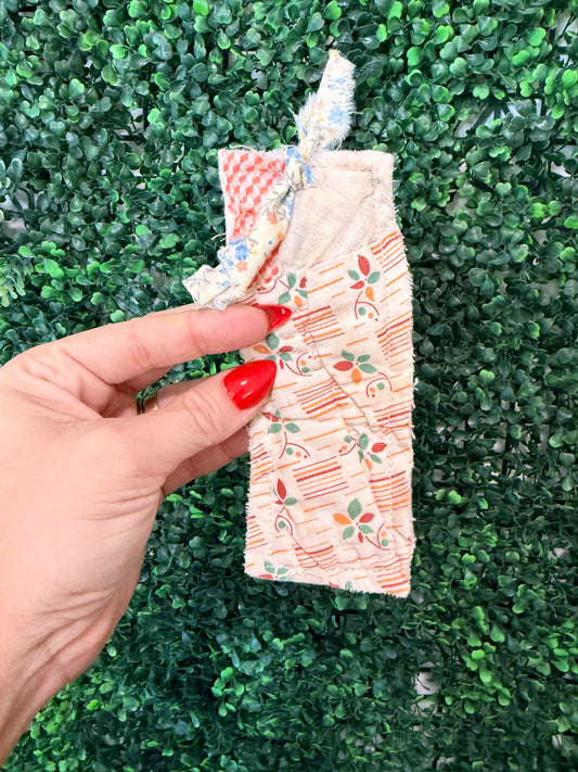 Vintage Quilt Bookmark- 11