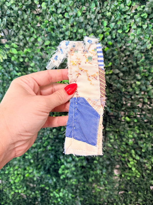 Vintage Quilt Bookmark- 4