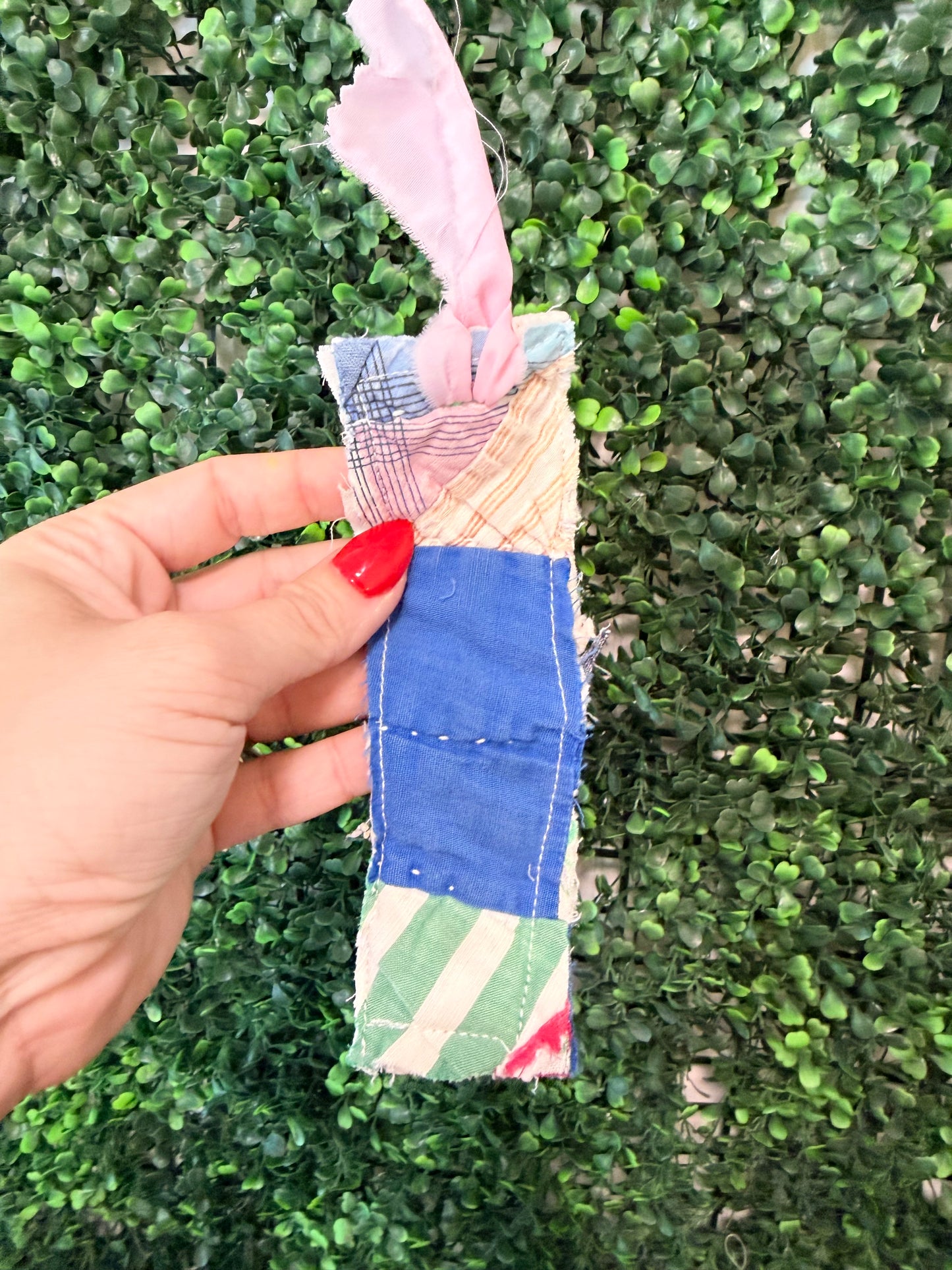 Vintage Quilt Bookmark- 8
