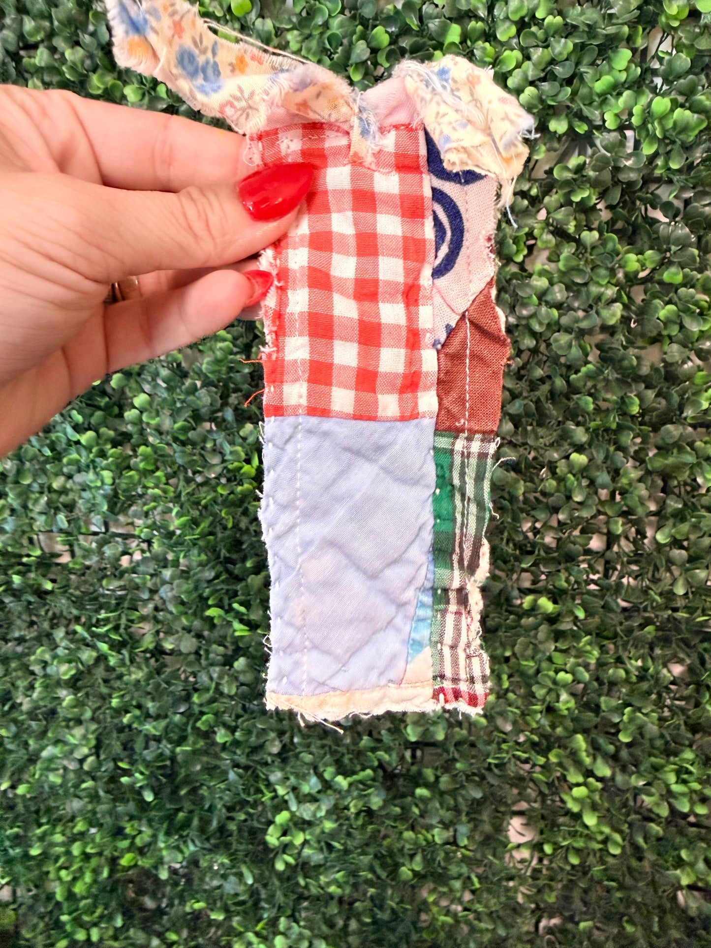 Vintage Quilt Bookmark- 5