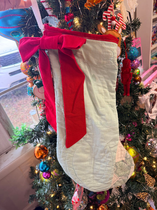 Vintage Quilt Stocking 47