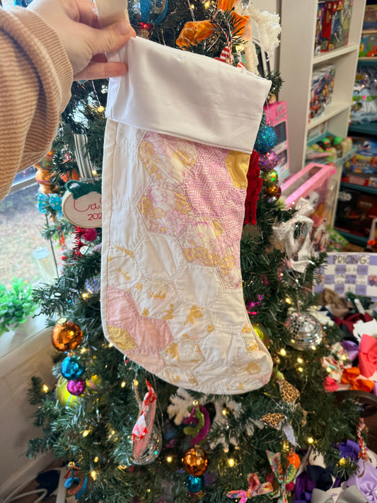 Vintage Quilt Stocking 54