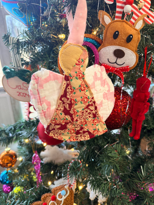 Vintage Quilt Angel 1