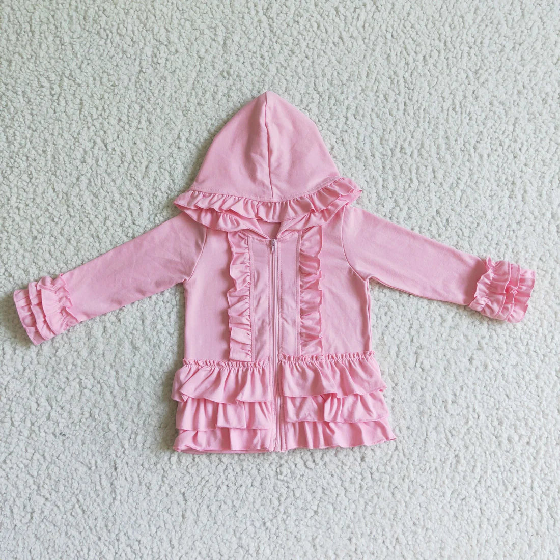 GT0021 pink RUFFLE JACKET