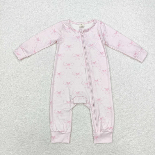 LR1579 bamboo  pink bow