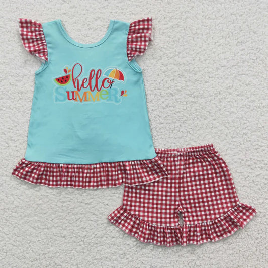 SR0235 Girls Hello Summer