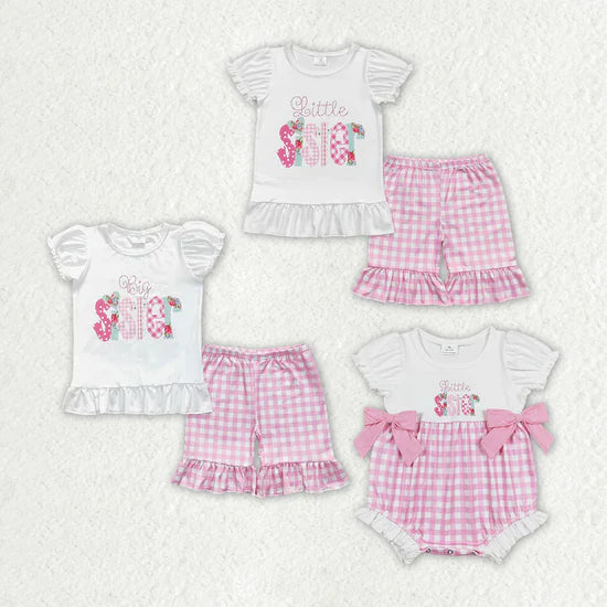 Big Little Sister Tee SET