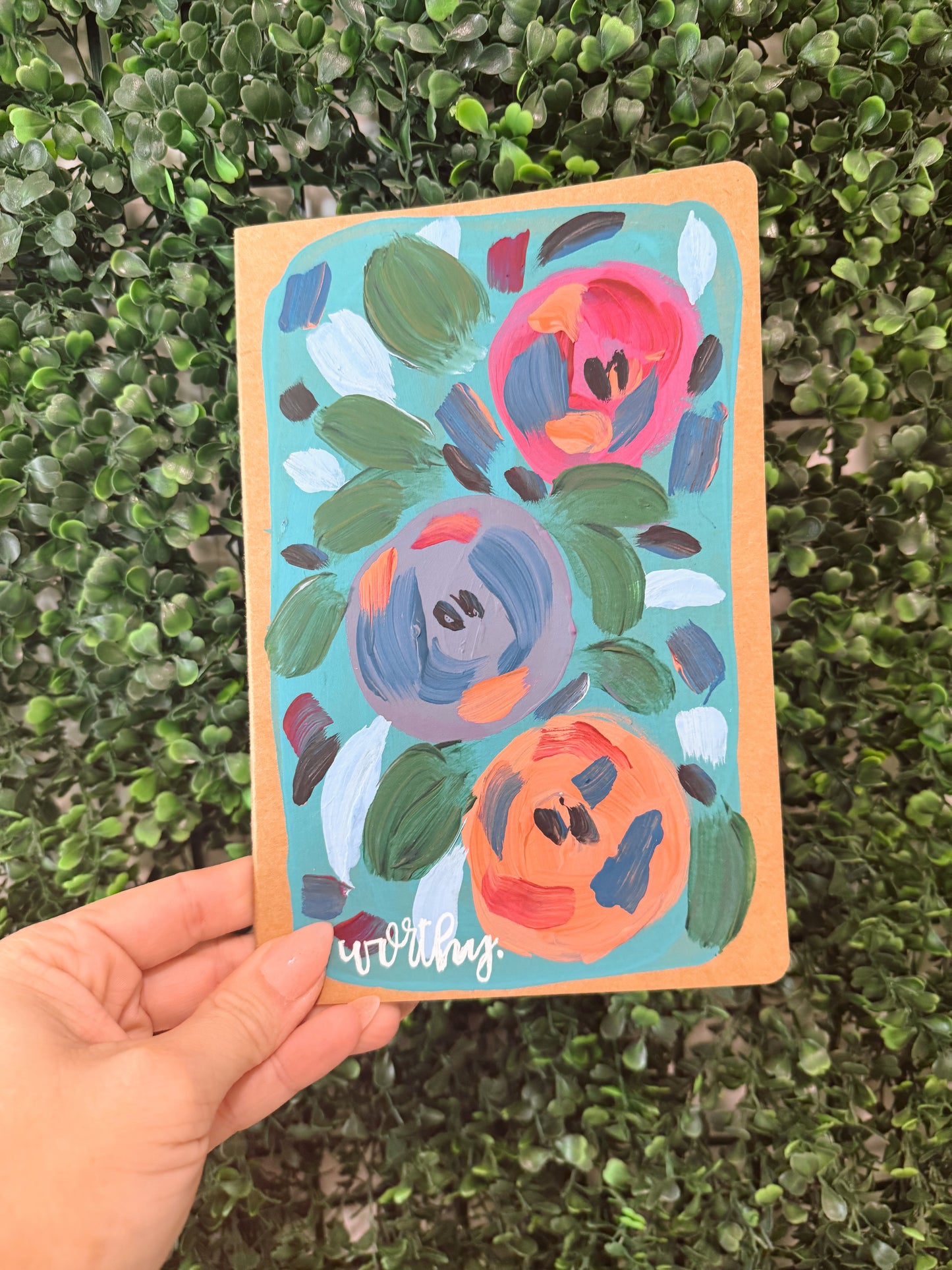 Handpainted Journal-7011