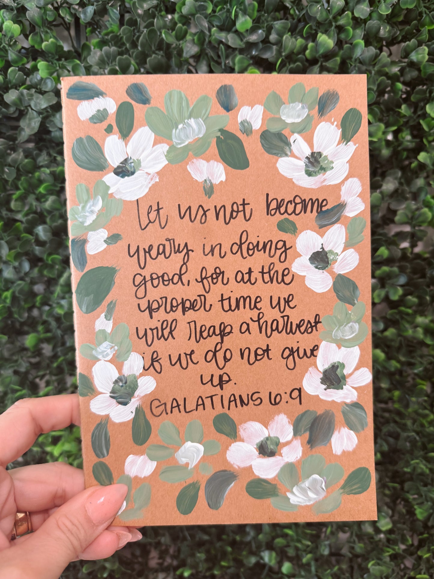 Handpainted Journal-7016