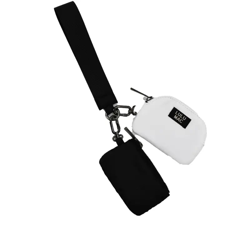 Lulu Mac Double Pouch Wristlets- Several Color Options