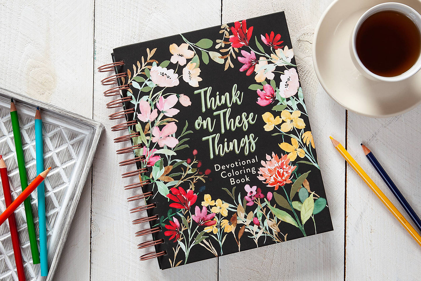 Think on These Things (Devo Coloring Book, Easter Gift Idea)