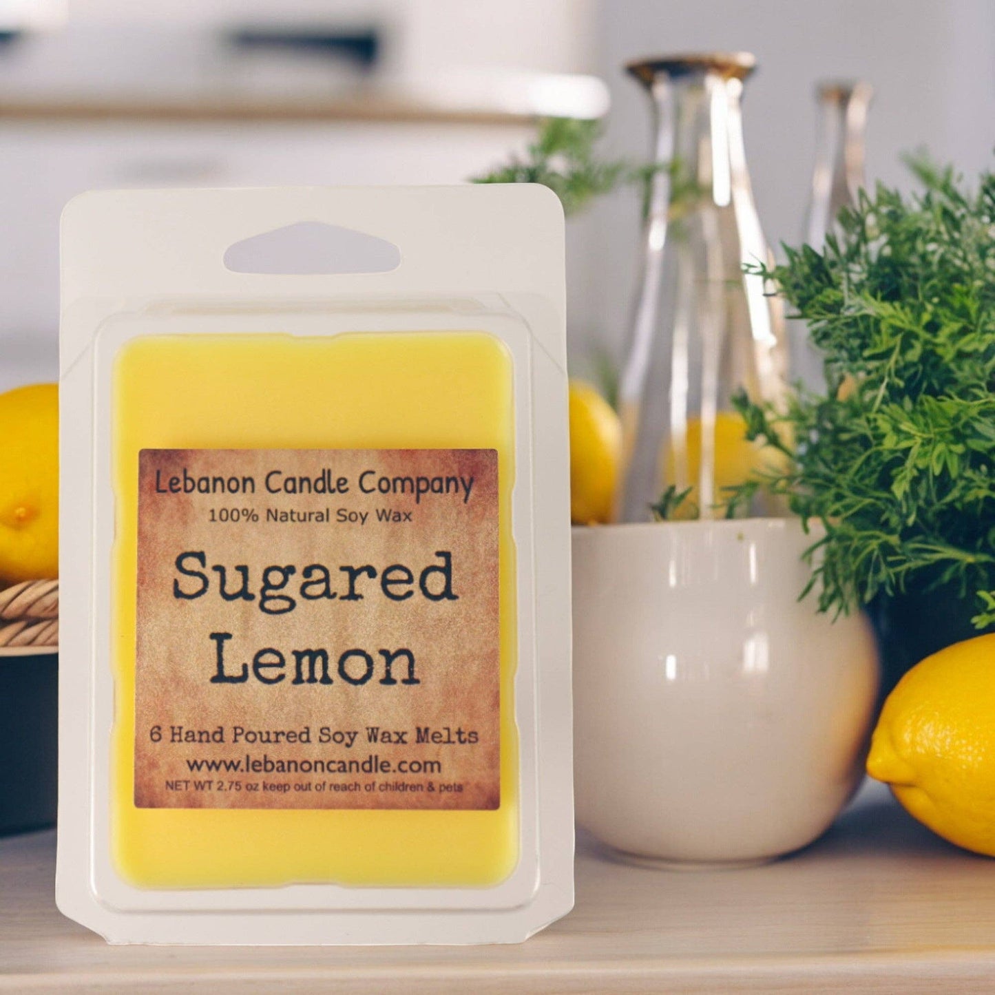 Sugared Lemon Wax Melt